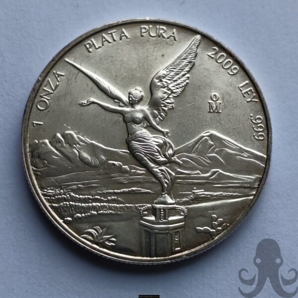 Anverso de Onza Libertad de Plata — 2009