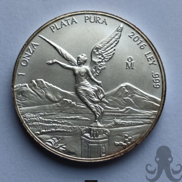 Anverso de Onza Libertad de Plata — 2016