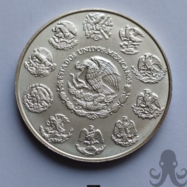 Reverso de Onza Libertad de Plata — 2016