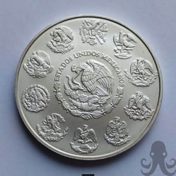 Reverso de Onza Libertad de Plata — 2018
