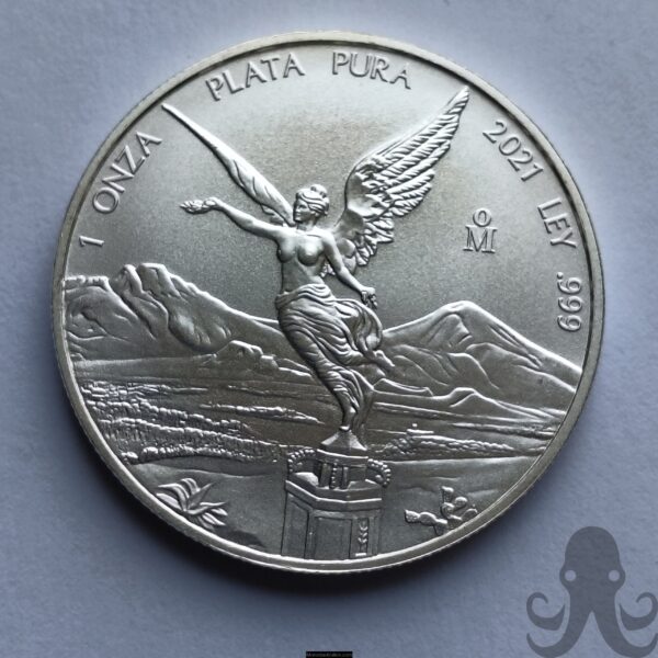 Anverso de Onza Libertad de Plata — 2021