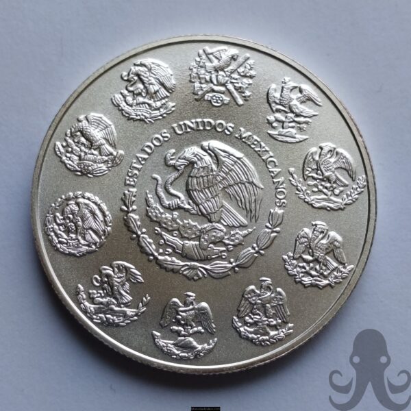 Reverso de Onza Libertad de Plata — 2021