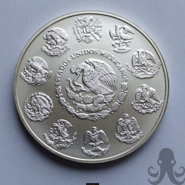 Reverso de Onza Libertad de Plata — 2022